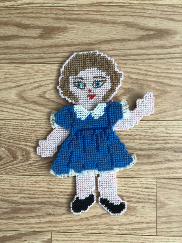 Heidi's Plastic Canvas Paper Doll